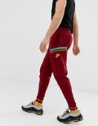 Nike Re-issue Sweatpants In Red