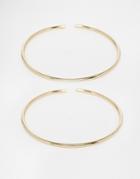 Asos Curve Pack Of 2 Fine Arm Cuffs - Gold