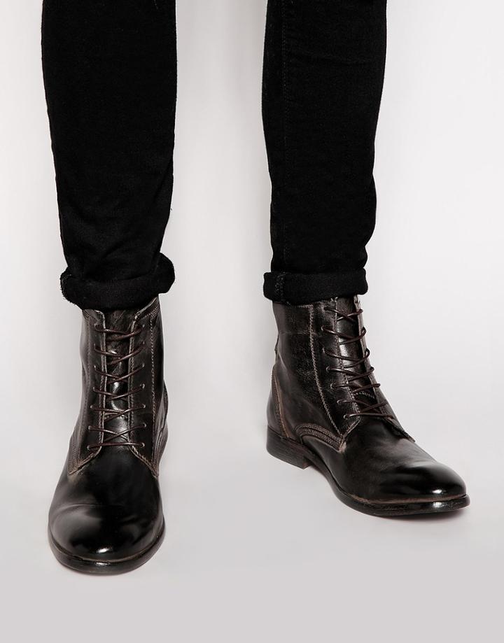 H By Hudson Swathmore Boots - Black