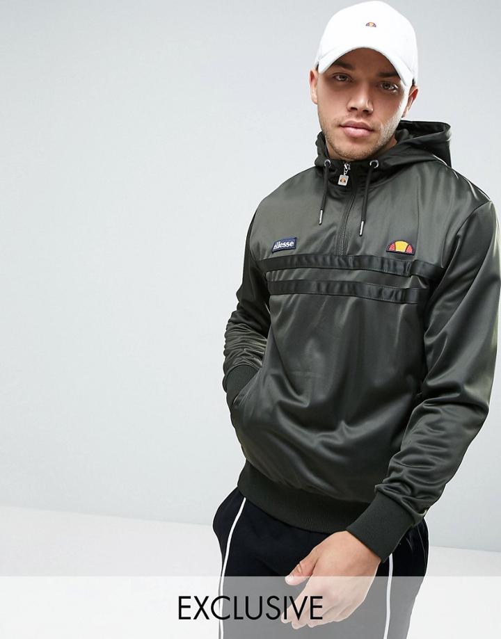 Ellesse Tricot Hoodie - Green