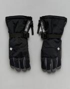 Columbia Whirlibird Ski Glove Waterproof In Black - Black