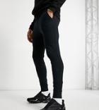 Asos Design Organic Blend Super Skinny Sweatpants In Black - Black