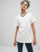 Adidas Originals Adibreak T-shirt In White - White