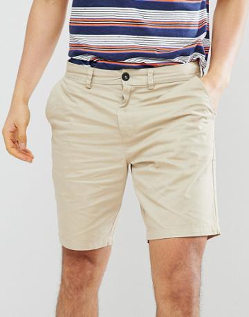 Next Chino Shorts In Stone - Stone