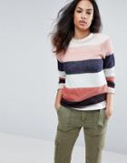 Espirit Wide Stripe Sweater - Multi