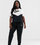 Nike Plus Heritage Track Pants In Black