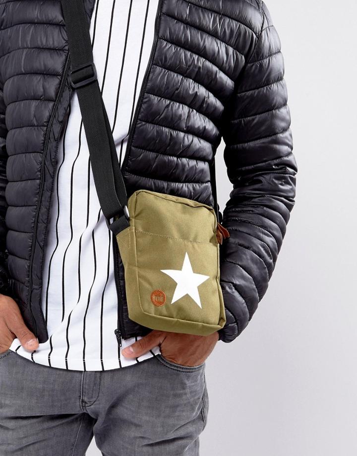 Mi-pac Star Flight Bag In Khaki - Green