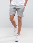 Defend London Shorts In Gray With Logo - Gray