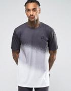 Criminal Damage Gradient T-shirt - Black