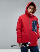 O'neill Cue Jacket Ski - Red