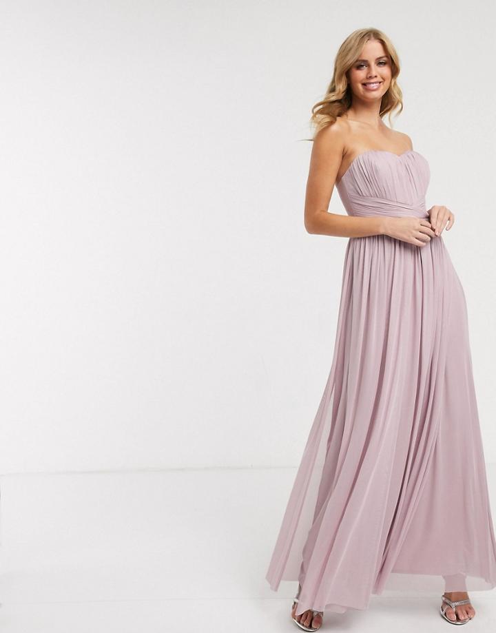 Lipsy Multiway Maxi Dress In Lavender-purple