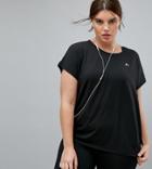 Only Play Plus Loose Training T-shirt - Black