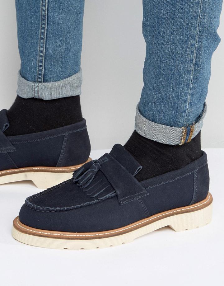 Dr Martens Windsor Adrian Tassel Loafers - Navy