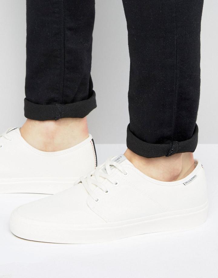 Jack & Jones Turbo Canvas Sneakers - Cream