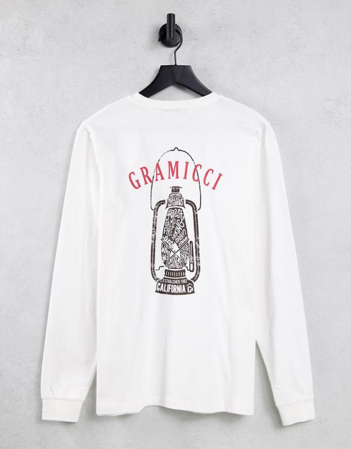 Gramicci Lantern Long Sleeve Top In White