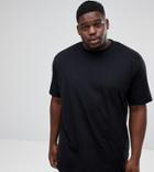 Duke Plus Crewneck T-shirt In Black - Black
