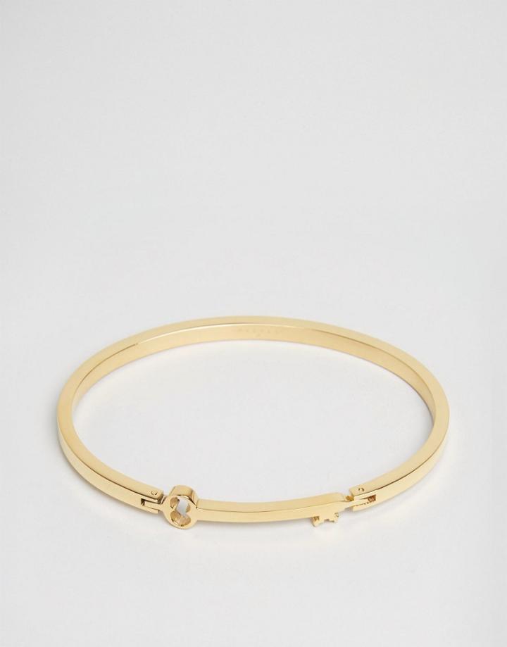 Mister Axle Key Bracelet In Gold - Gold