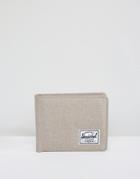 Herschel Supply Co Roy Bi-fold Wallet With Rfid - Beige