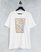Hnr Ldn Window Frontprint T-shirt-white