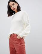 Gianni Feraud Bell Sleeve Sweater - Cream