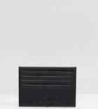 Noak Faux Leather Card Holder - Black