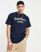 Carhartt Wip Casino T-shirt In Dark Navy