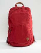 Fjallraven Raven 20l Backpack In Red - Red