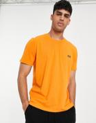 Boss Bodywear T-shirt In Orange