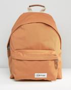 Eastpak Padded Pak'r Backpack In Sand - Orange