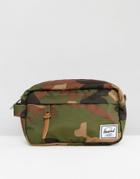 Herschel Supply Co Chapter Carry On Toiletry Bag In Camo 3l - Green