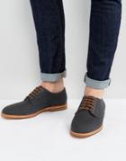 Hudson London Hadstone Canvas Lace Up Shoes - Navy
