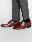 Ted Baker Pelton Leather Derby Shoes - Brown