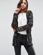 Asos Jacket With Premium Embellishment - Multi
