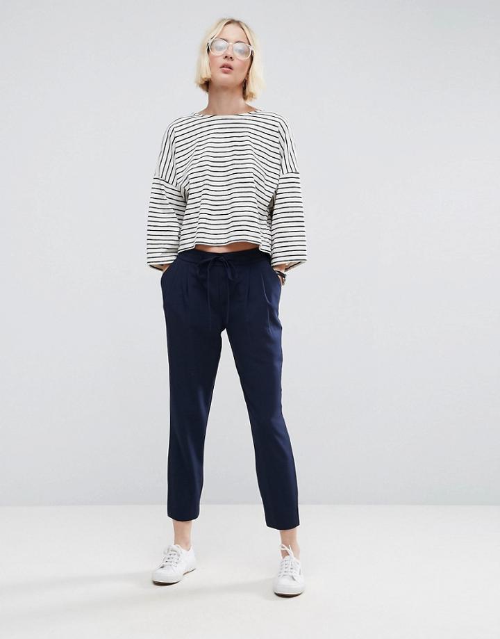 Asos Tailored Joggers - Navy