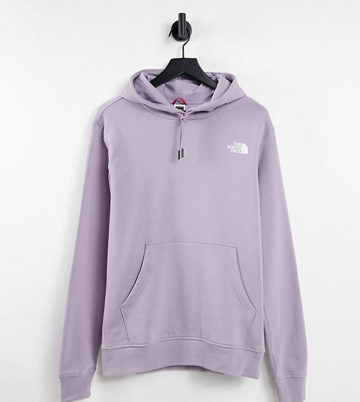 The North Face Red Box Hoodie In Gray - Exclusive To Asos
