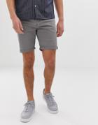 Jack & Jones 5 Pocket Shorts In Gray - Gray