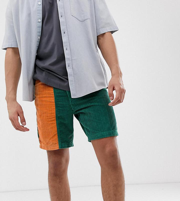 Collusion Cord Cut About Shorts - Black