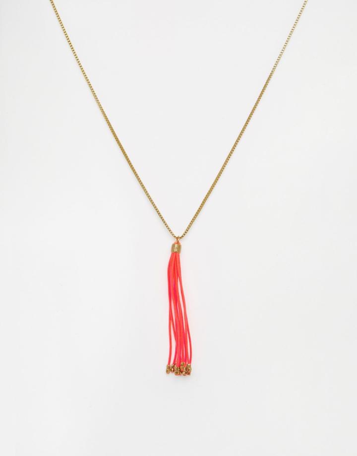 Gina Stewart Cox Tassle Necklace