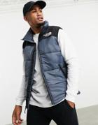 The North Face Himalayan Insulated Vest In Gray-grey
