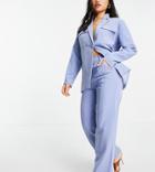 4th + Reckless Petite Tailored Pants In Blue-blues