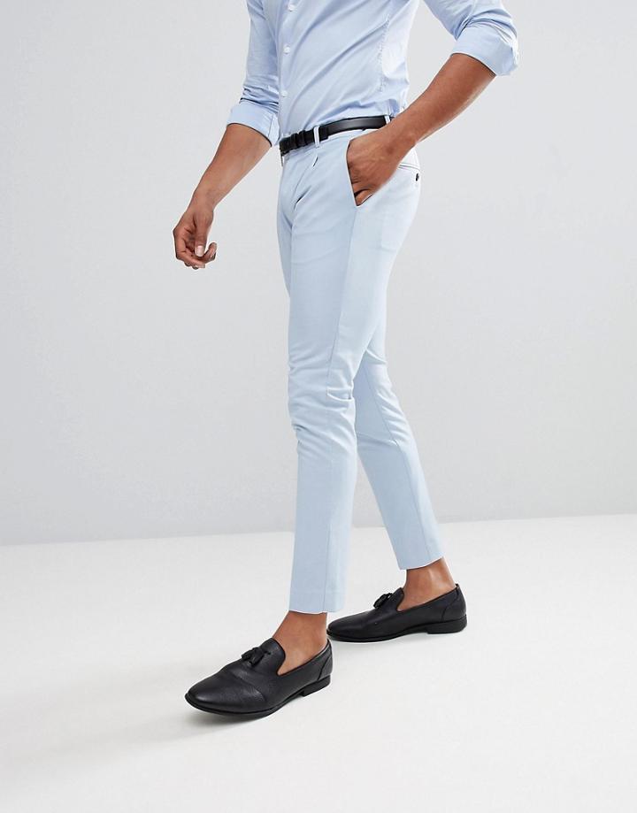 Jack & Jones Premium Skinny Suit Pants - Blue