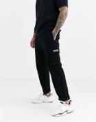 Nicce Utility Pants In Black