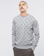 Edwin Googley Eyed Sweatshirt - Gray