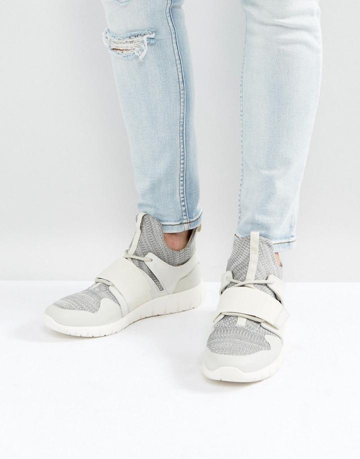 Call It Spring Messi Strap Sneakers In White - White