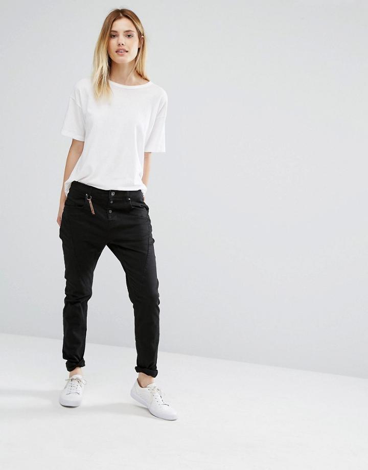 Vero Moda Antifit Black Skinny Pants - Leg 32 - Black