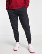 Threadbare Slim Fit Sweatpants In Navy