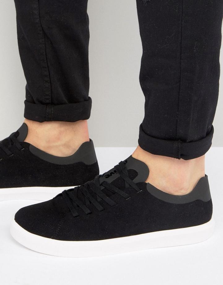 Native Monaco Low Sneakers - Black