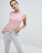 Ted Baker Ted Says Relax Beauty Sleep Fitted Tee - Pink