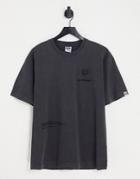 Aape By A Bathing Ape Now Boxy Fit Washed T-shirt In Black