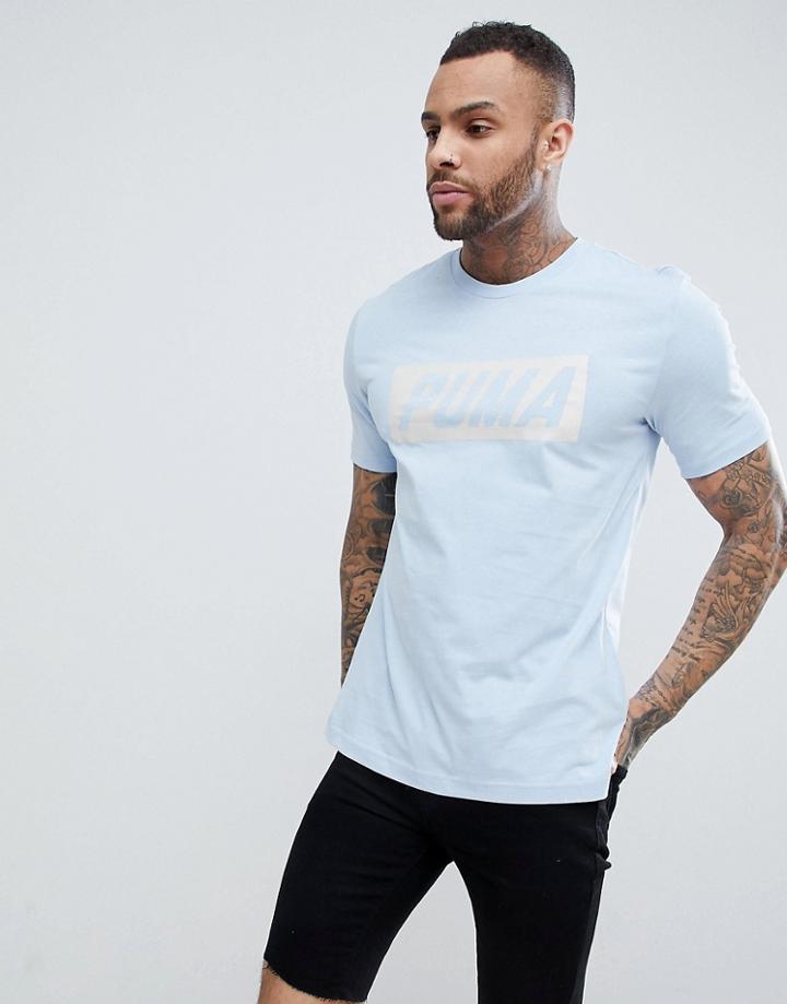 Puma Logo T-shirt - Blue